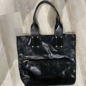 Large Hobo black pocketbook